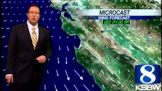 Get Your Tuesday KSBW Weather Forecast 3.26.13