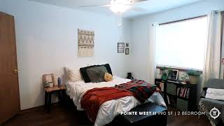 Pointe West II | 2 Bedroom | 990 Square Feet
