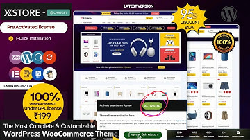 XStore Woocommerce Wordpress Theme | install , Customization And demo | GPLMate.com