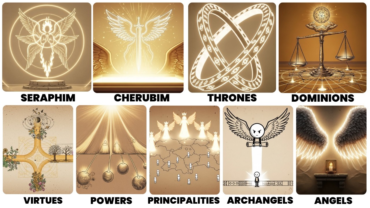 Every Angelic Rank in the Bible Explained - YouTube