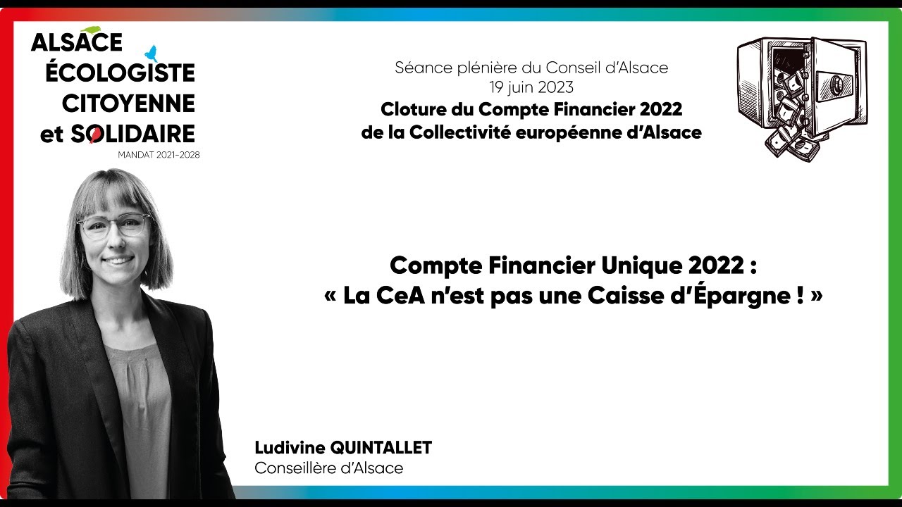 Compte Financier Unique 2022 - Ludivine QUINTALLET