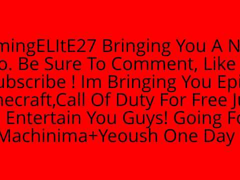 My New Intro ! Love It xD !!!