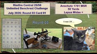 Anschutz 1761 50-Yds ARA Unlimited Target - July RD: 03 CD: 01 Rimfire Central Challenge