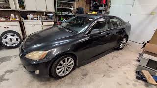TWO Lexus IS250 6-speed manual walk around/reviews (2007, 2008) 