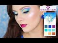 НОВИНКИ ESSENCE | MY POWER IS WATER | СВОТЧИ И МАКИЯЖ | MAKEUP TUTORIAL | НОВАЯ ЛИМИТКА ESSENCE