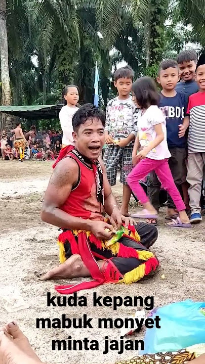 kuda kepang mabuk monyet #shortsfeed #short #jarkep #hiburanrakyat
