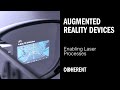 Coherent  enabling laser processes and solutions for augmented reality devices ar