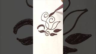 Beginner henna #2, part 4 |Arabic style#shorts #arabicmehndi