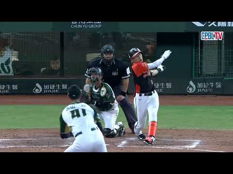 08/29 統一 VS 台鋼 九局上,吉田一将第二次登板,依舊發揮出色的控球和球威,包含首K在內投出「三者凡退」