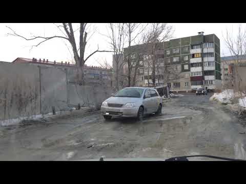 Дорога в Южно-Сахалинске