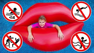 Sicherheitsregeln für Kinder im Pool | Sammlung der besten Videos für Kinder | Vania Mania DE