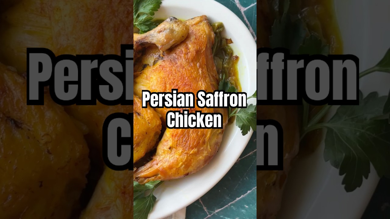 Restaurant-Style Persian Saffron Chicken at Home