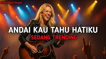 ANDAIKAU TAU HATIKU Slow Rock Viral 2025 - Lagu Galau & Sedih Terbaru Bikin Baper! | Nostalgia Musik