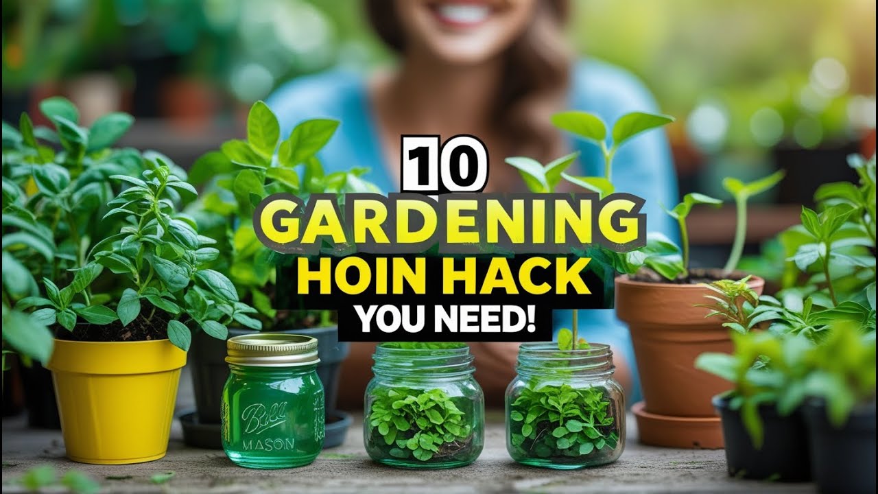 🌱 10 Genius Gardening Hacks for Your Home That Will Blow Your Mind! 🏡 ...