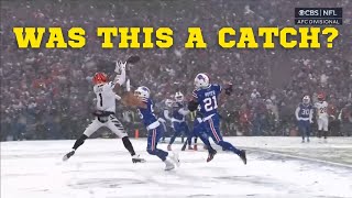 Cincinnati Bengals vs. Buffalo Bills | Controversial Call on Ja'Marr Chase