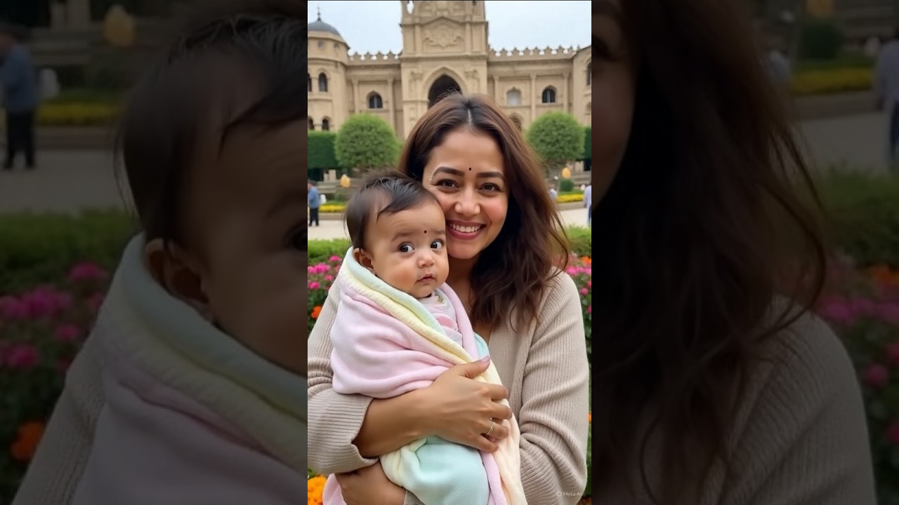 "Neha Kakkar Melting Hearts with Baby Love 💕"