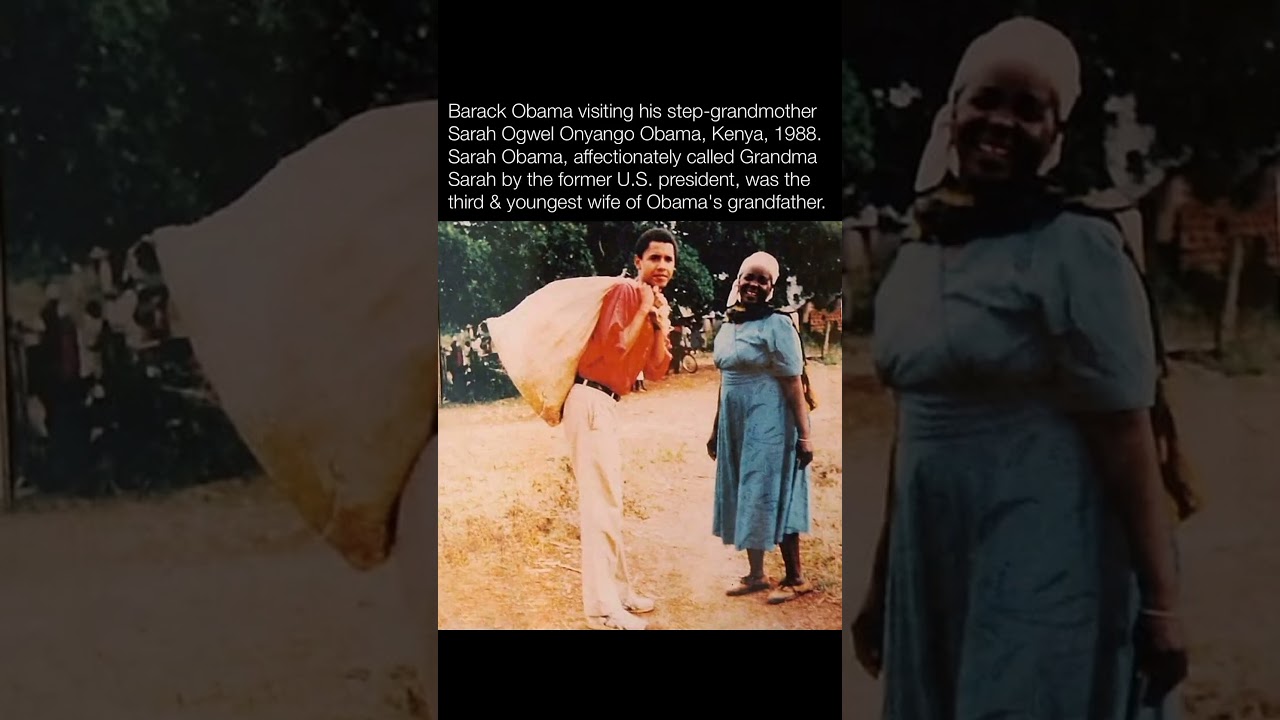1988 Flashback: Obama Meets Grandma Sarah! ⏳👣