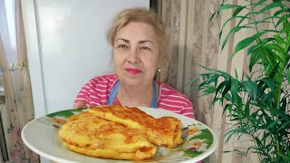 Быстрые лепешки на завтрак. Вкусно,сытно и просто готовить.