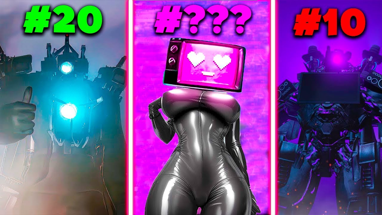 TOP 20 STRONGEST CHARACTERS IN SKIBIDI TOILET UNIVERSE | SKIBIDI TOILET EPISODE 67 PART 4