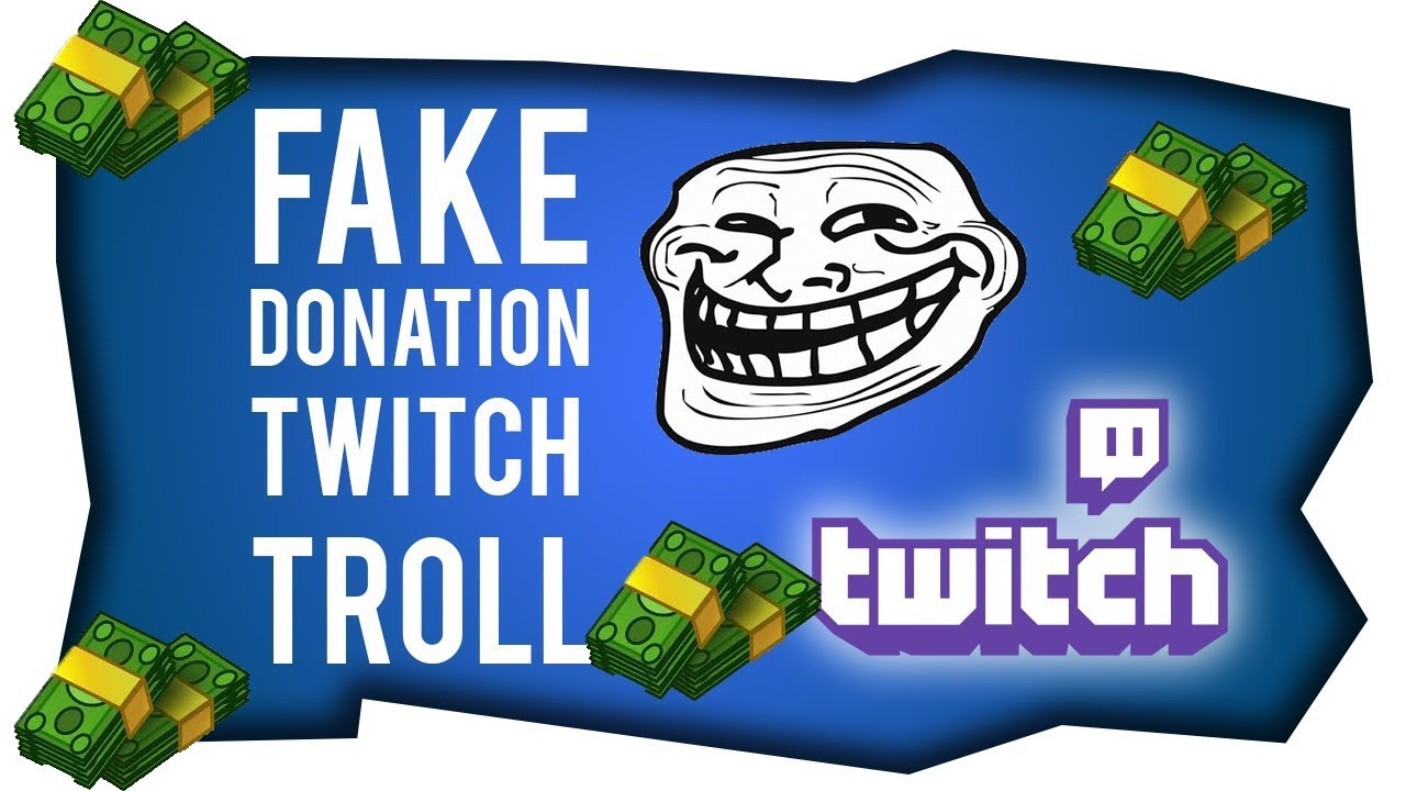 Twitch donation