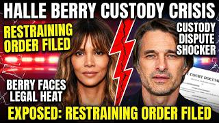 Halle Berry Hit With Restraining Order Amid Explosive Custody Battle With Ex Olivier Martinez