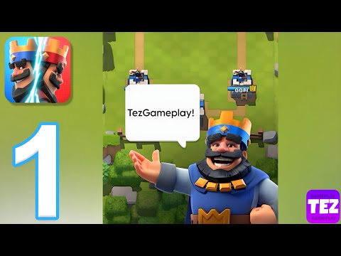 Игровое Прохождение Часть 1 - Прохождение Обучение | Clash Royale #1 (iOS,Android )