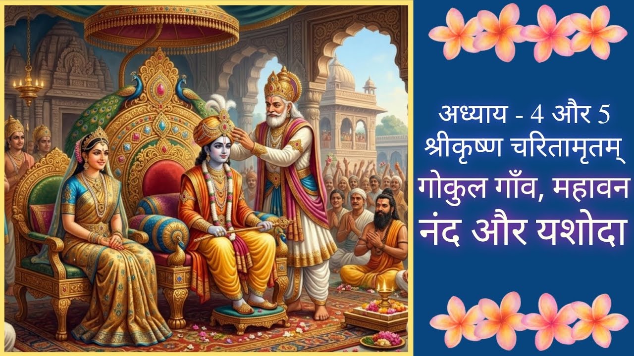 अष्ट वसुओं को श्राप और नंद-यशोदा के जन्म की दिव्य कथा #krishna #nandbaba #yashoda #nandlal #love 