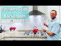 HOW TO INSTALL PEEL AND STICK TILE BACKSPLASH | Are Sticker Backsplash Tiles The Way To Go?