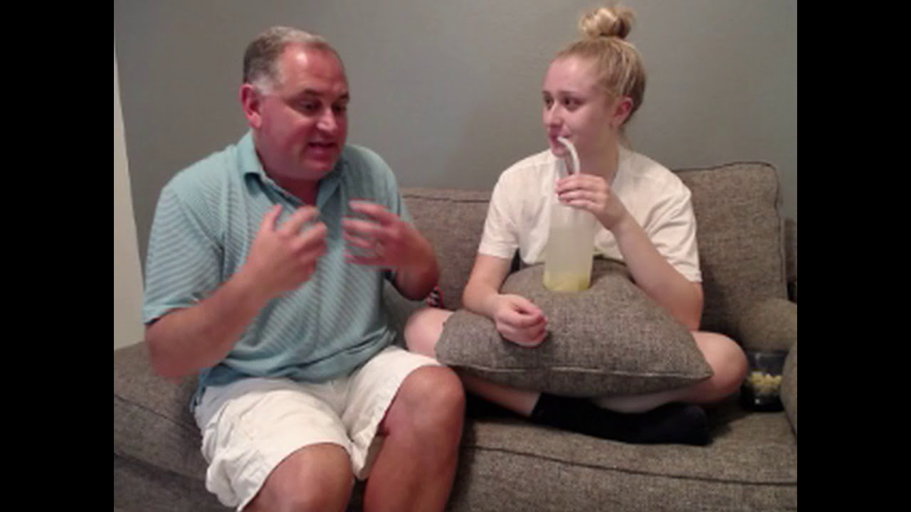 Dad Throat Fucks Daughter