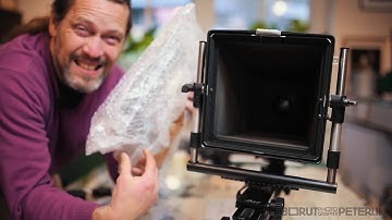 How to make a ground glass for a large format camera. DIY - Vlog #105