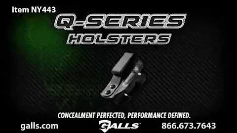Q-Series Stealth Minimalist Inside the Waist Band Holster at Galls - NY443