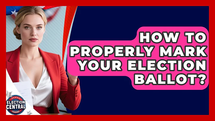 How To Properly Mark Your Election Ballot? - Election Central Channel