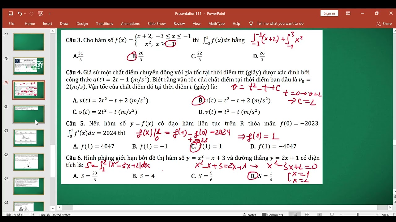 Chữa đề kiểm tra hàng tuần lần 02 ( tiếp )