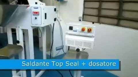 TECHNO D - Semiautomatic pneumatic welder mod. TOP SEAL