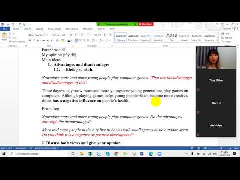 Video Cách viết mở bài cho tất cả các dạng Writing Task 2... - youtube