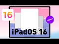 iPadOS 16 | Concept | Multitasking | Pro Apps | 2022