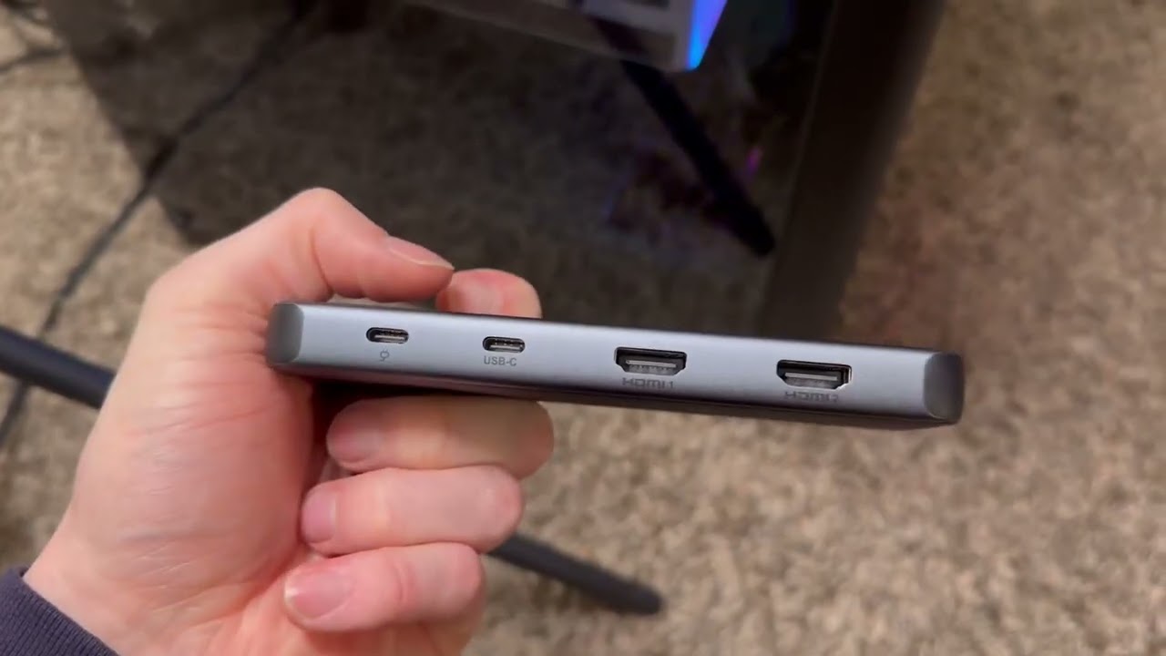 USB C Docking Station 3 Monitors,LIONWEI USB C Hub to 3 HDMI Docking Station Triple Monitor Review