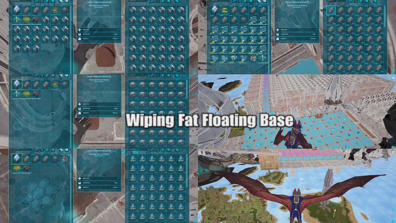 Wiping Senseys Main Mesh Base Ark Official PS5 PVP YouTube