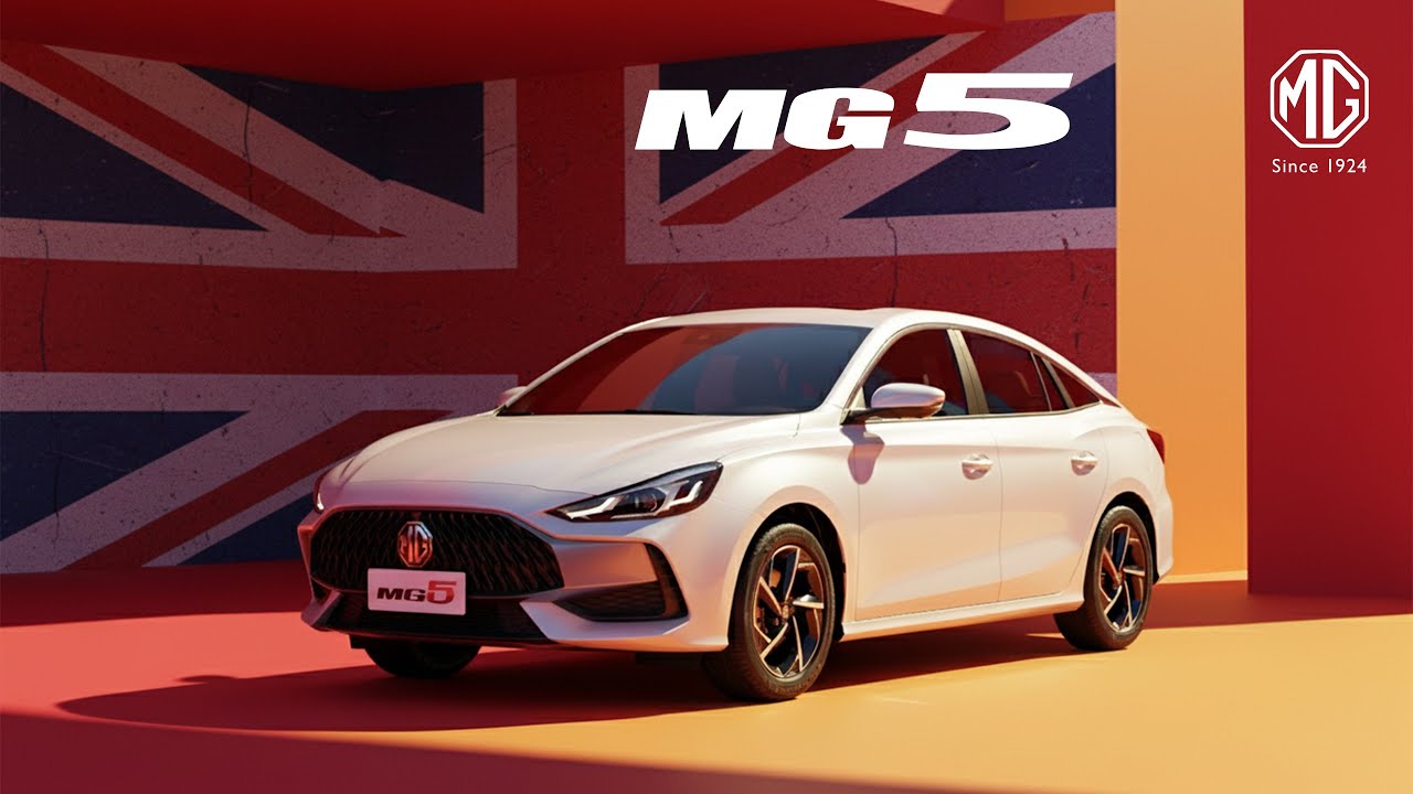 MG5, Bold design powered by intelligent innovation.