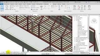 13 ) Revit - Using The Status bar to change the view