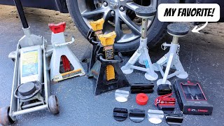 The Cadillac of Jack Stands [+Importance of Pinch Weld Adapters for Floor Jack]