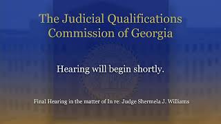 Famous 05-22-25 final hearing in the matter of in re judge shermela j williams 720p Wealth