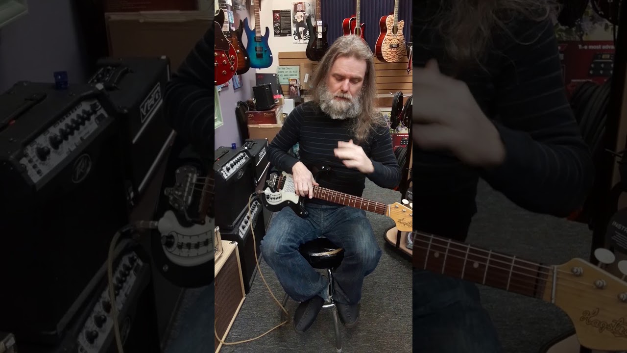 65 year old Fender electric guitar vs Hagstrom. Click Rocktownmusic.net below for more info or buy