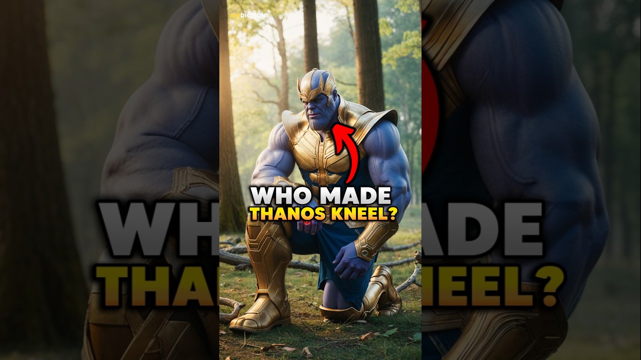 Which Avengers Made Thanos KNEEL in MCU? #thanos