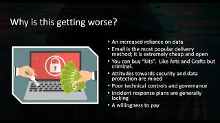 Webinar: Ransomware - The New Reality
