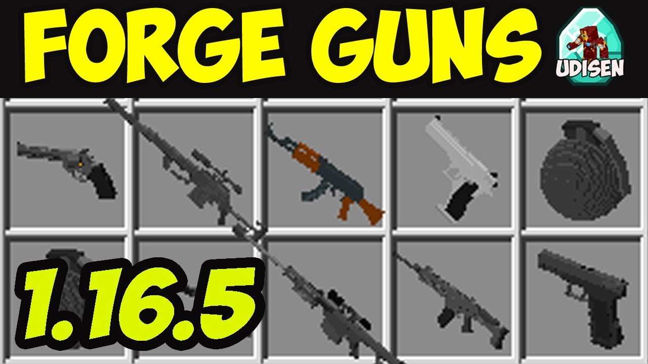 Minecraft Gun Mod 1 16 5 How Download And Install Realistic Modern Gun Mod 1 16 5 With Forge Youtube