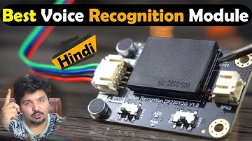 Arduino Voice Recognition Module in Hindi Urdu, DFRobot Offline voice recognition sensor