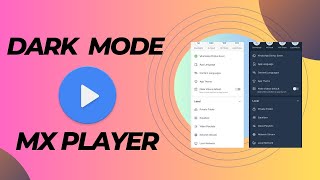 How To Enable Dark Mode In MX Player || MX Player Main Dark Mode On Kare