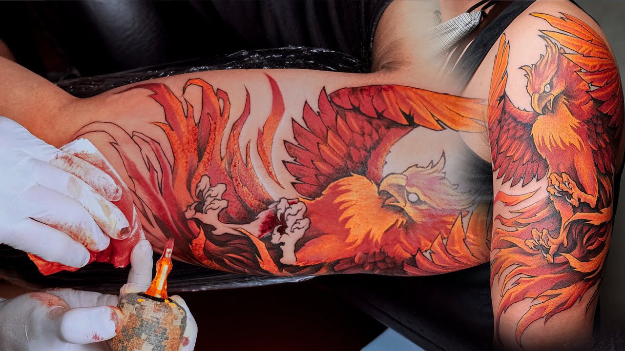 What Do Phoenix Tattoos Symbolize and Mean? [2024 Guide]