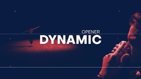 Dynamic Intro After Effects Templates